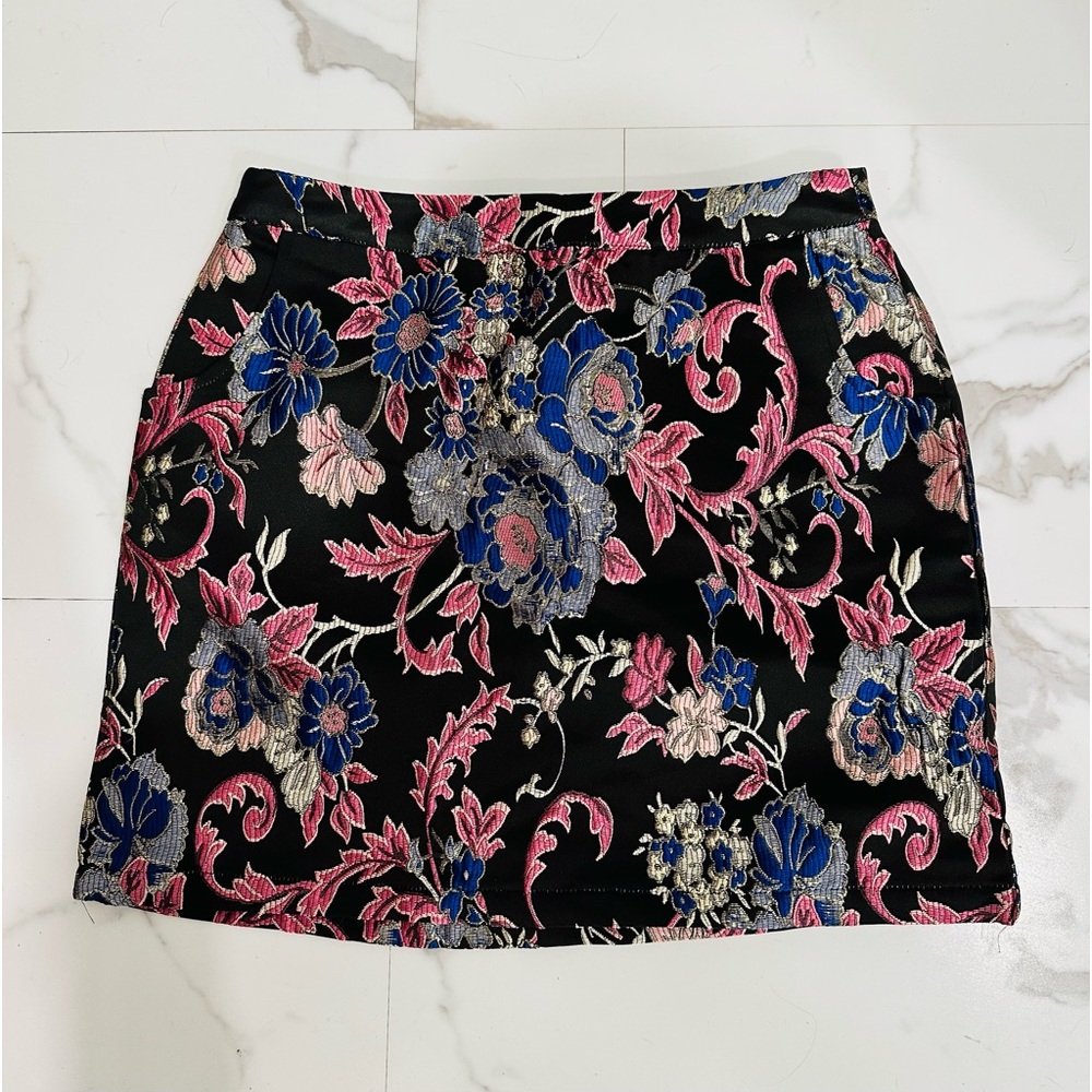 High waisted midi skirt by JustFab 🌺🕶️ size medium excellent condition
